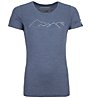 Ortovox Merino Mountain - T-shirt trekking - donna, Blue