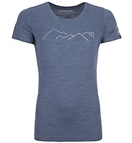Ortovox Merino Mountain - T-shirt trekking - donna, Blue