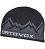 Ortovox Peak - berretto, Black/Grey/White