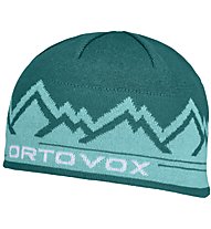 Ortovox Peak - Mütze, Green/Light Green/White