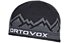 Ortovox Peak - Mütze, Black/Grey/White
