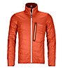 Ortovox Piz Boval - giacca alpinismo - uomo, Orange/Red