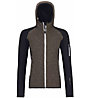 Ortovox Plus Classic Knit - giacca con cappuccio - donna, Black/Brown