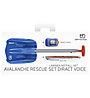 Ortovox Rescue Set Diract Voice - LVS-Set, Blue