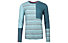 Ortovox Rock'n Wool W - maglietta tecnica a manica lunga - donna, Light Blue