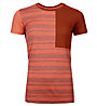Ortovox Rock'n Wool Short Sleeve W - maglia funzionale - donna , Orange