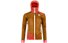 Ortovox SW Col Becchei Hybrid M - giacca ibrida - donna, Dark Yellow/Red