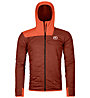 Ortovox Swisswool Piz Badus - giacca alpinismo - uomo, Orange