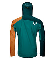 Ortovox Westalpen 3L Light - giacca hardshell - uomo, Dark Green/Green/Brown