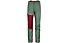 Ortovox Westalpen 3L Light - pantaloni alpinismo - donna, Green/Red
