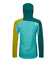 Ortovox Westalpen Softshell - giacca softshell - donna, Light Blue/Green