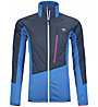 Ortovox Westalpen Swisswool Hybrid - giacca ibrida - donna, Blue/Light Blue