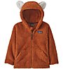 Patagonia B Furry Friends - giacca in pile - bambino, Dark Orange/White