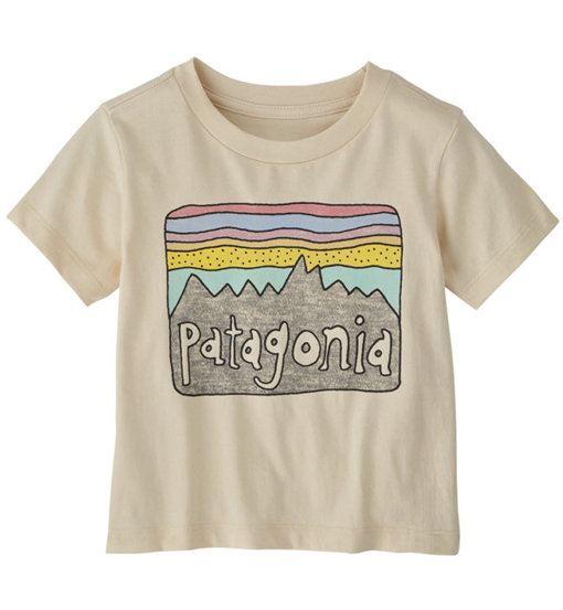 Patagonia Baby Fitz Roy Skies - T-Shirt - bambino. Taglia 12M