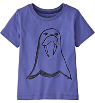 Patagonia Baby Regenerative Organic Certified™ Cotton Graphic - T-shirt - bambino, Violet