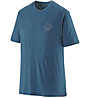 Patagonia Capilene® Cool Merino Graphic - T-Shirt - Herren, Blue