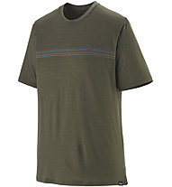 Patagonia Capilene® Cool Merino Graphic - T-Shirt - Herren, Dark Green