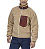 Patagonia Classic Retro-X - giacca in pile - uomo, Beige/Red