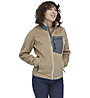 Patagonia Classic Retro-X W - giacca in pile - donna, Beige/Grey