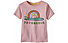 Patagonia Graphic Organic Cotton - T-Shirt - Kinder, Pink