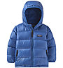 Patagonia Hi-Loft Down Sweater Hoody - giacca in piuma - bambino, Light Blue