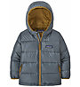 Patagonia Hi-Loft Down Sweater Hoody - Daunenjacke- Kinder, Grey/Dark Yellow
