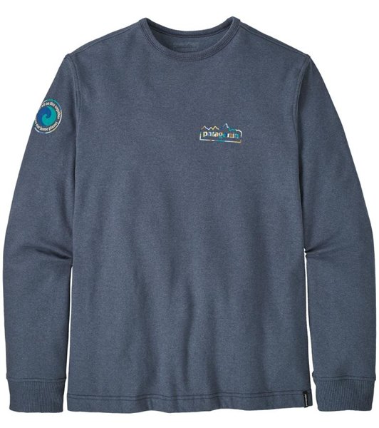 Patagonia M Lightweight Unity Fitz Wildrise Crewneck - Langarmshirt - Herren, Gr