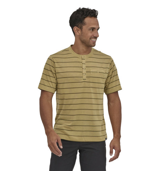Patagonia M's Cap Cool Trail Bike Henley - T-shirt MTB - uomo