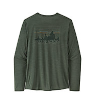 Patagonia M´s Long-Sleeved Capilene® Cool - Pullover - Herren, Dark Green