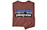 Patagonia P-6 Logo Responsibili-Tee® - maglia a maniche lunghe - uomo, Dark Red