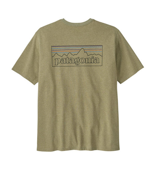 Patagonia P-6 Logo Responsibili-Tee: T-shirt Eco Sostenibile