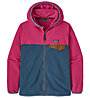 Patagonia Micro D® Snap-T® - Fleecejacke - Mädchen, Red/Blue