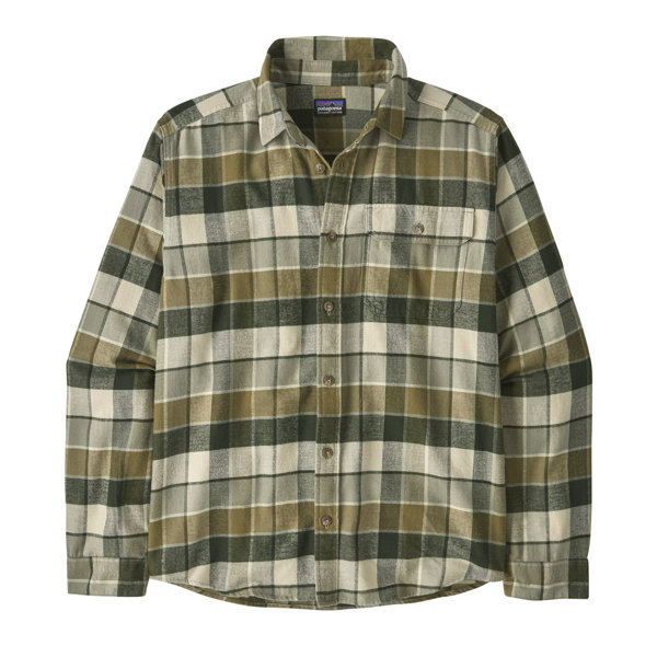 Patagonia Ms L/S LW Fjord Flannel - Langarm Hemd - Herren, Gr. L