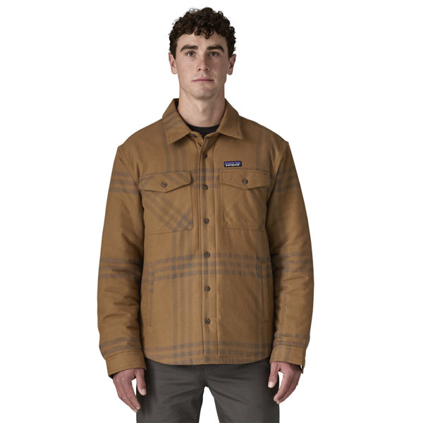 Patagonia Ms LW Insulated Fjord Flannel - Langarmhemd - Herren, Gr. S
