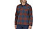 Patagonia Organic Cotton Midweight Fjord Flannel - camicia a maniche lunghe - uomo, Dark Red/Blue