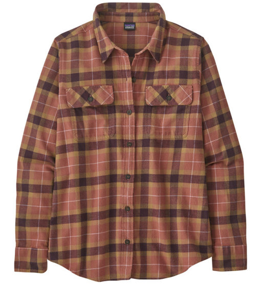 Patagonia Organic Cotton Midweight Fjord Flannel - camicia maniche lunghe - donna