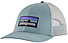 Patagonia P-6 Logo LoPro Trucker - cappellino - uomo, Light Blue/White