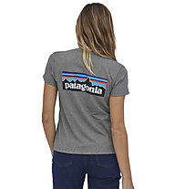 Patagonia P-6 Logo Responsibili-Tee - T-shirt - donna, Grey