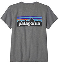 Patagonia P-6 Logo Responsibili-Tee - T-Shirt - Damen, Grey
