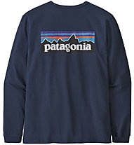 Patagonia P-6 Logo Responsibili - Langarmshirt - Damen, Dark Blue