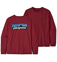 Patagonia P-6 Logo Responsibili - Langarmshirt - Damen, Red