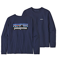 Patagonia P-6 Logo Responsibili - Langarmshirt - Damen, Dark Blue