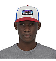 patagonia red white blue hat
