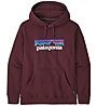 Patagonia P-6 Logo Uprisal - felpa con cappuccio - uomo, Red