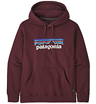 Patagonia P-6 Logo Uprisal - felpa con cappuccio - uomo, Red