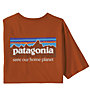 Patagonia P-6 Mission Regenerative Organic Pilot Cotton - T-shirt - uomo, Dark Orange