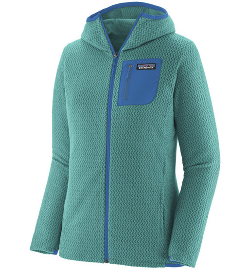 Patagonia R1 Air Full-Zip Hoody - felpa in pile - donna. Taglia L