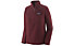 Patagonia R1 Air Zip-Neck - felpa in pile - donna, Dark Red