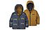 Patagonia Reversible Down Sweater Hoody - Daunenjacke - Kinder, Dark Blue/Yellow