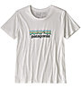 Patagonia Pastel P-6 Logo Organic Crew - T-shirt - donna, White